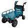 Makita DCU601Z LXT 2X18 V Accu Transporter met schaarlift