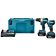 Makita DLX2528TJ LXT 18 V Combiset voor (klop)boor- en (slag)schroefklussen