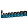 Makita E-16639 Krachtdoppenset 9-delig