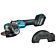 Makita GA041GZ 40 V Max Haakse slijper 125 mm X-LOCK