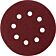 Makita P-43549 Schuurschijf 125mm K60 Red Velcro