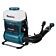 Makita PM001GZ01 XGT 40 V Max Rugnevelspuit
