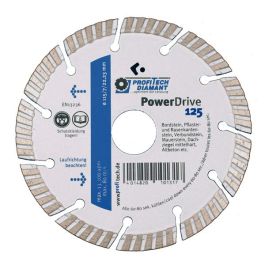 Ja ten tweede Woedend ProfiTech Diamantschijf 125mm PowerDrive bij Mtools.nl