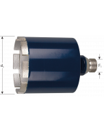 Dozenboor 82mm, opname ½",  Rotec, 770.0821 