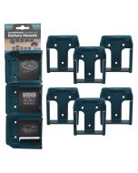 Stealth Mount Accuhouder voor Makita 18V LXT, 6-pack blauw