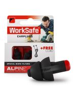 WorkSafe-  Alpine ® - Klus oordoppen - 1 paar (23 dB)