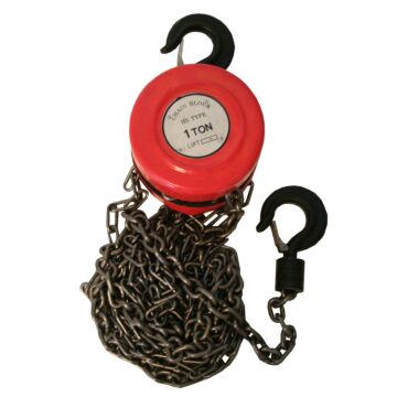 000117 Kettingtakel 1.0 ton