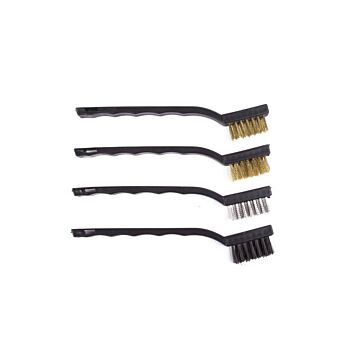 000227 Staalborstel 4 dlg mini