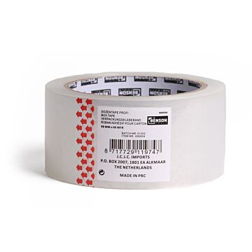 000934 Dozentape transparant 66 mtr x 48 mm