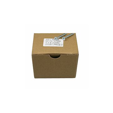 001065 Spaanplaatschroef 4.0 x 30 mm