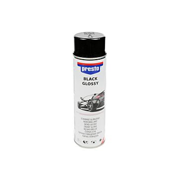 001167 Presto lak glans zwart 500 ml