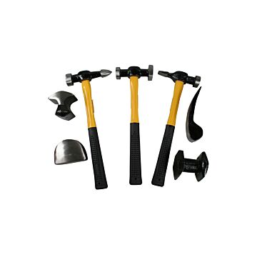 002152 Uitdeukset 8 dlg in koffer