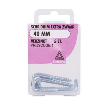 002700 Schroefduim extra zwaar 40 mm