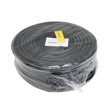 002818 Stroomkabel rond 3 x 1.00 100 mtr zwart