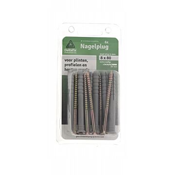 002847 Slagplug 8 x 80 mm