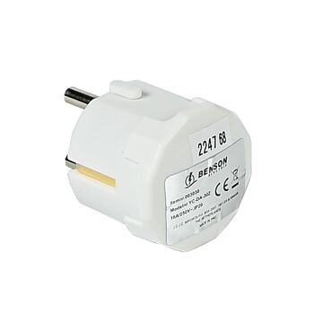 003030 Stekker haaks + RA