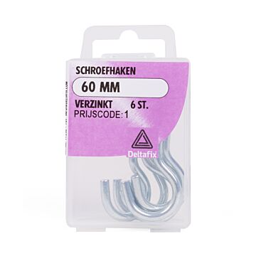 003172 Schroefhaak 60 mm