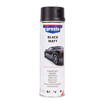 003637 Presto lak mat zwart 500 ml