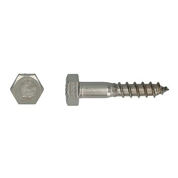 Houtdraadbout DIN 571 Ø10,0x70 A2