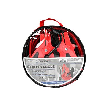 006591 Startkabel 400A + tas 2.4 mtr kabel