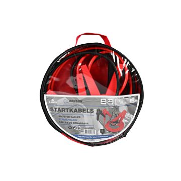 006593 Startkabel 200A + tas 2.4 mtr kabel