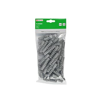 006657 Pluggen 10 mm nylon 50 dlg