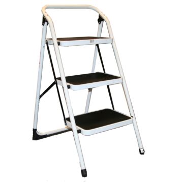 007022 Huishoudtrap 3 treden heavy duty