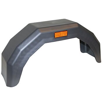 007955 Aanhangwagen spatbord flex kunststof 13"