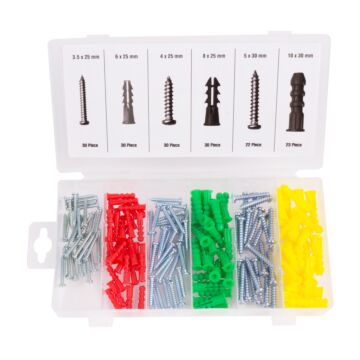 008242 Schroef en plug set 165 dlg