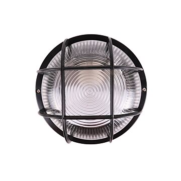 008644 Bulleye lamp rond zwart