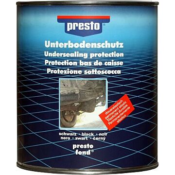 008674 Presto bitumencoating zwart blik 1.3 kg