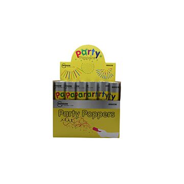 009238 Party popper 25 cm glitter