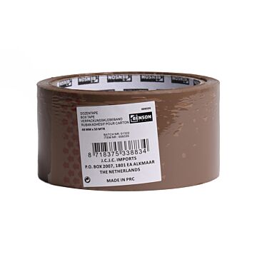 009335 Dozentape bruin 50 mtr x 48 mm actie
