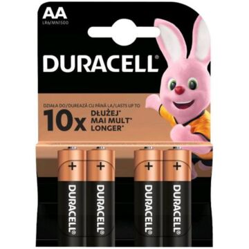 009381 Duracell AA (LR6) 4 dlg