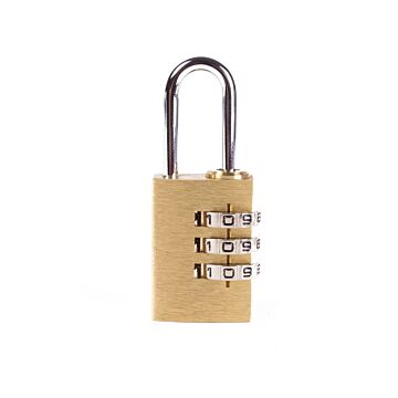 010105 Tri-circle hang cijferslot 25 mm bc