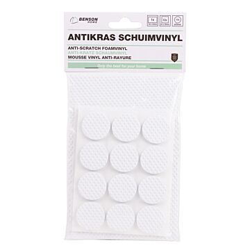 010184 Antikras set schuimvinyl eva 25 dlg wit