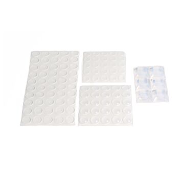 010194 Stootdoppen set 106 dlg transparant