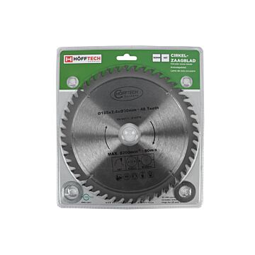 010225 Cirkelzaagblad 185 x 48 tands