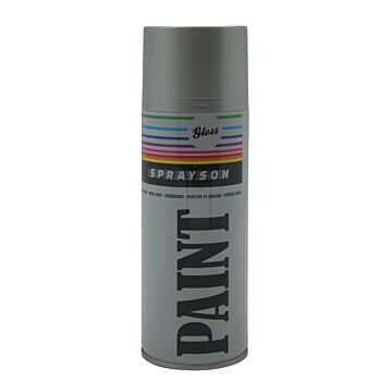 010279 Verf spuitbus 400 ml zilver