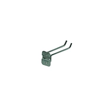 010358 Haak dubbel 75 x 30 mm voor gereedschapstrolley