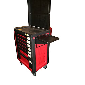 010361 Papierrolhouder + tray voor gereedschapstrolleys