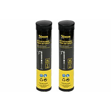 010392 Vetpatronen voor vetspuit 85 gram 2 dlg