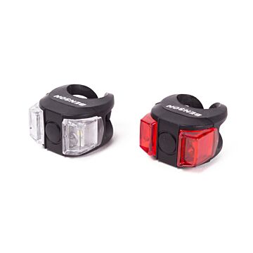 010454 Fietslamp LED 2 dlg silicone
