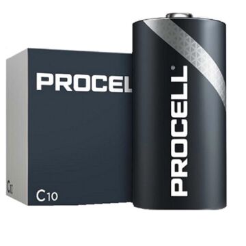 010554 Duracell-procell C LR14/MN1400 10 dlg alkaline