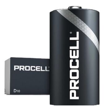 010555 Duracell-procell D LR20/MN1300 10 dlg alkaline
