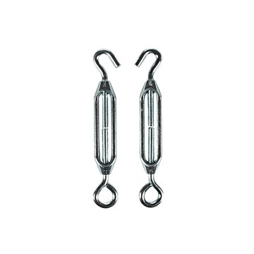 010682 Draadspanner haak + oog 1/4" 2 dlg