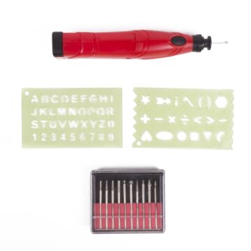 010712 Graveerpen 3V 13 dlg 2 x AAA