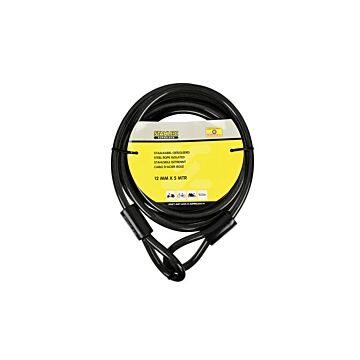 010750 Staalkabel geïsoleerd 12 mm x 5 mtr