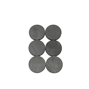 010783 Magneet 25 mm 6 dlg rond