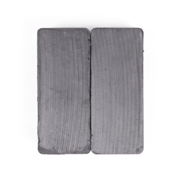 010784 Magneet 50 x 23 mm 2 dlg rechthoek